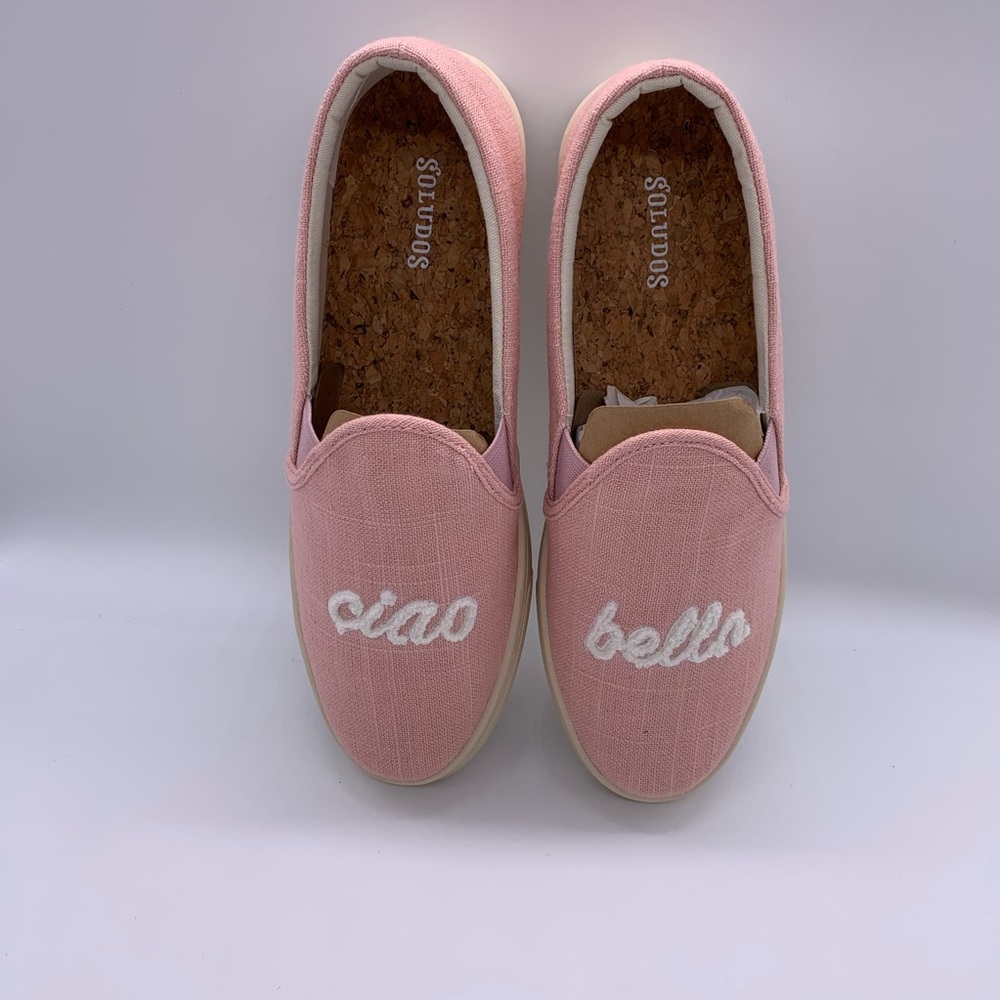 Soludos Ciao Bella Dusty Rose Slip On sneakers - Picture 2 of 8